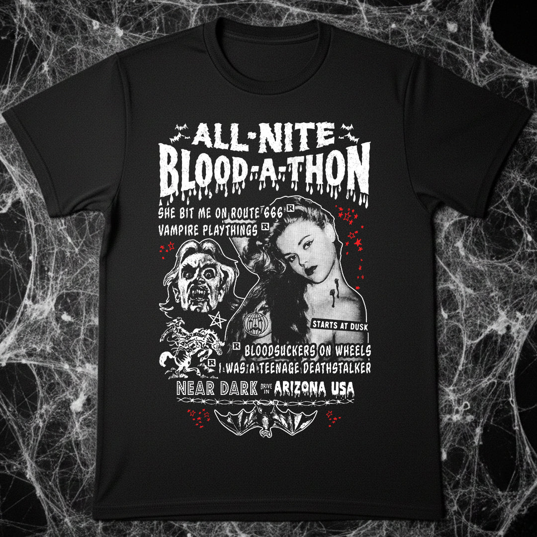 Blood-A-Thon T-Shirt – NEAR DARK