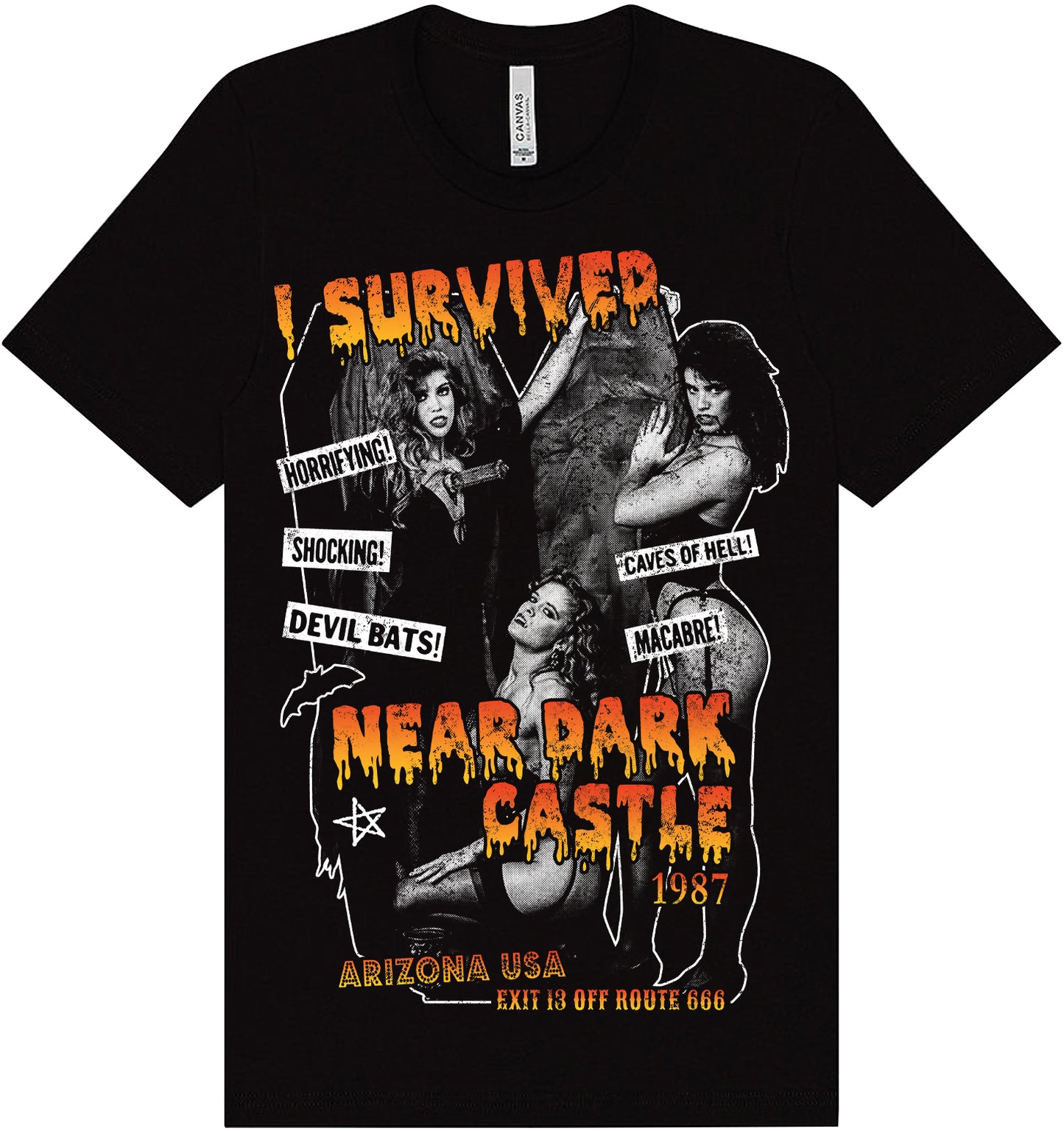 I Survived Near Dark Castle '87 T-Shirt