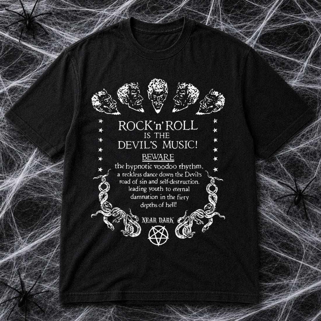 Rock 'n' Roll Is the Devil's Music T-Shirt