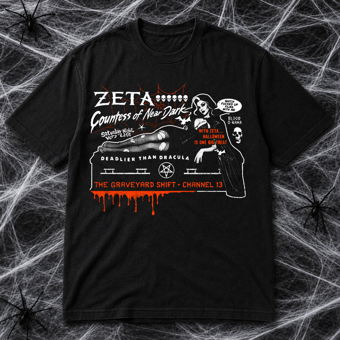 Spend Saturday Night with Zeta T-Shirt